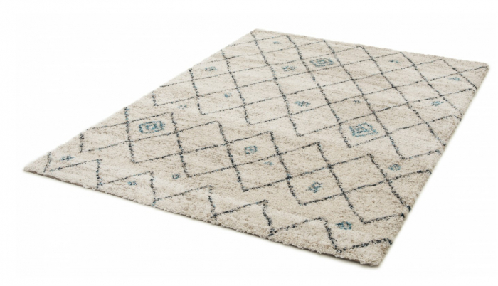Covor Pufos Living/Dormitor, Model 52636-060, Bej [7]