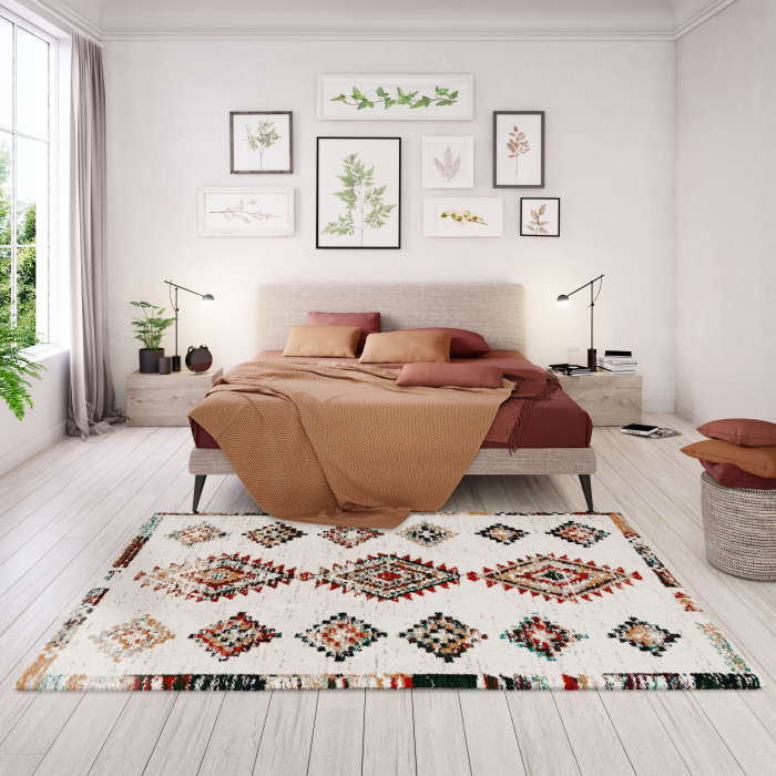 Covor Pufos Living/Dormitor, Model 52693/060, Crem [2]