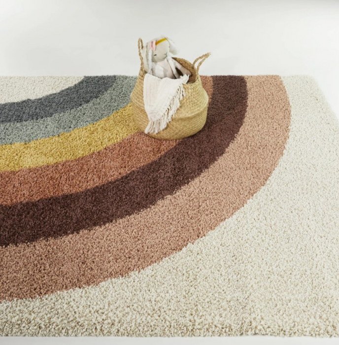 Covor Pufos, Model Belgian 52284-062, Colectia Sydney, Multicolor [3]
