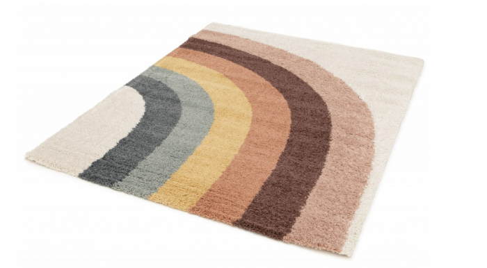 Covor Pufos, Model Belgian 52284-062, Colectia Sydney, Multicolor [2]