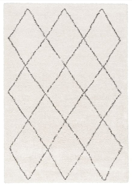 Covor Pufos, Model Belgian 52864-653, Colectia Tibet, Crem [5]