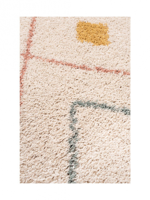 Covor Pufos, Model Belgian 62604-662, Colectia Sydney, Crem [4]