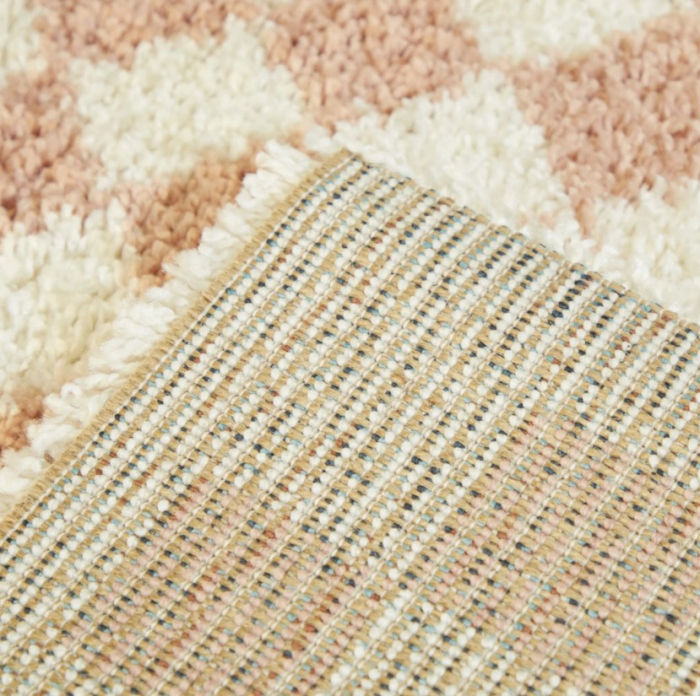 Covor Pufos, Model Belgian 52992-266, Colectia Sherpa, Crem Roz [4]