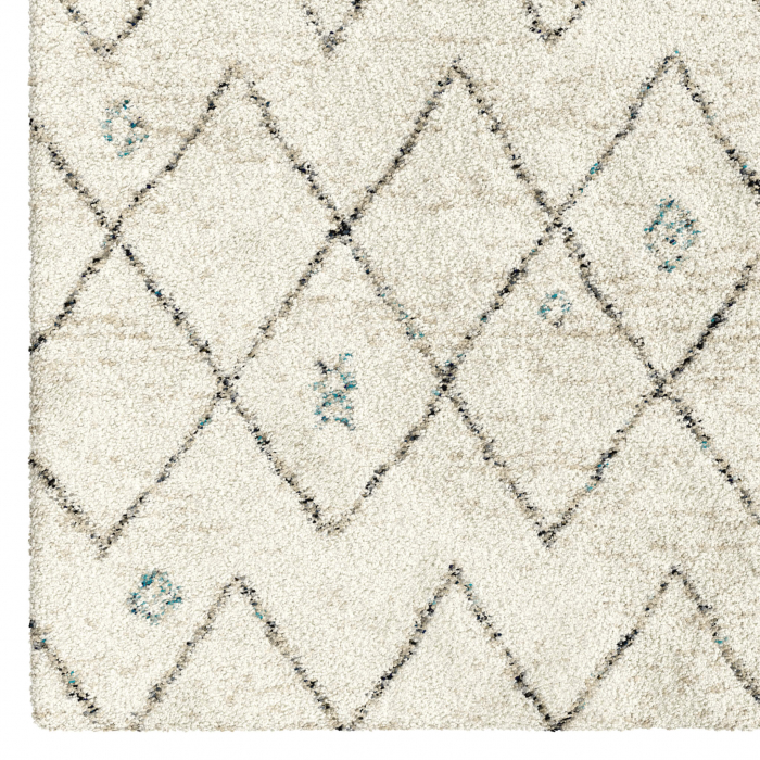 Covor Pufos Living/Dormitor, Model 52636-060, Bej [3]
