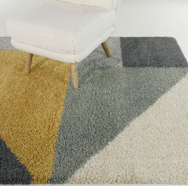 Covor Pufos, Model Belgian 52922/492, Colectia Sydney, Multicolor [6]