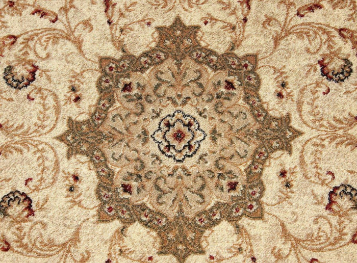Covor Rotund, Model Lotos 523/100, Crem/Bej [4]