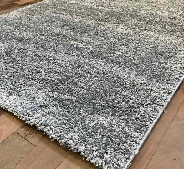 Covor Shaggy de Luxe, Model Oval 8000-90, Gri, 1900 gr/mp [5]