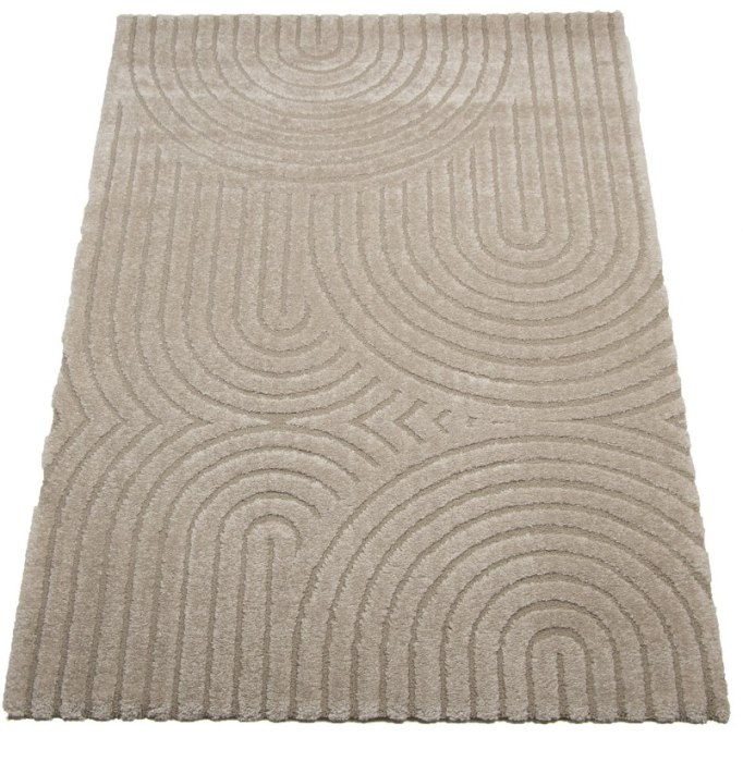 Covor Sufragerie/ Dormitor Belgian, Model 59602-055, Colectia Cabo, Bej [4]