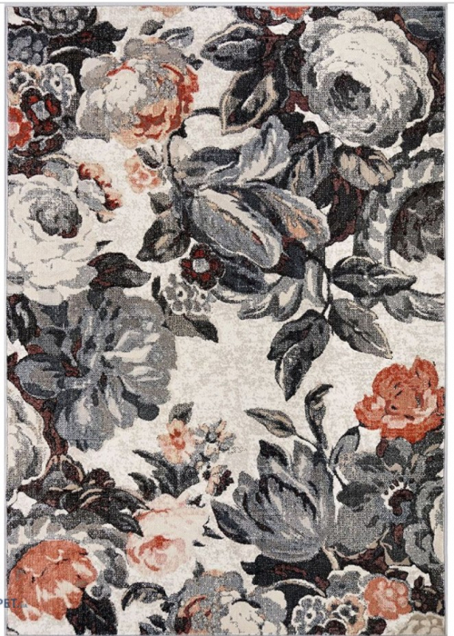 Covor Sufragerie/Dormitor, Model Anny 33011/085, Model Floral, Multicolor [10]