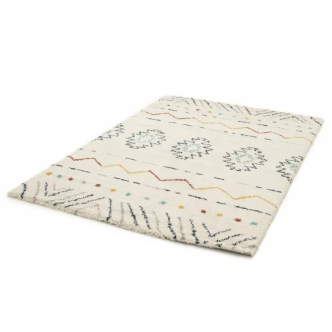 Covor Sufragerie/Dormitor, Model Sanford 53301/060, Dreptunghiular,Crem/Multicolor [6]