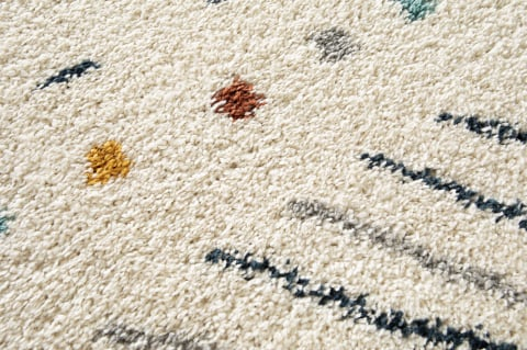 Covor Sufragerie/Dormitor, Model Sanford 53301/060, Dreptunghiular,Crem/Multicolor [4]