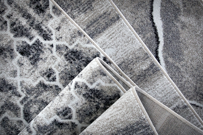 Covor Sufragerie/ Dormitor, Model Elma El003/106, Gri/Bej [3]