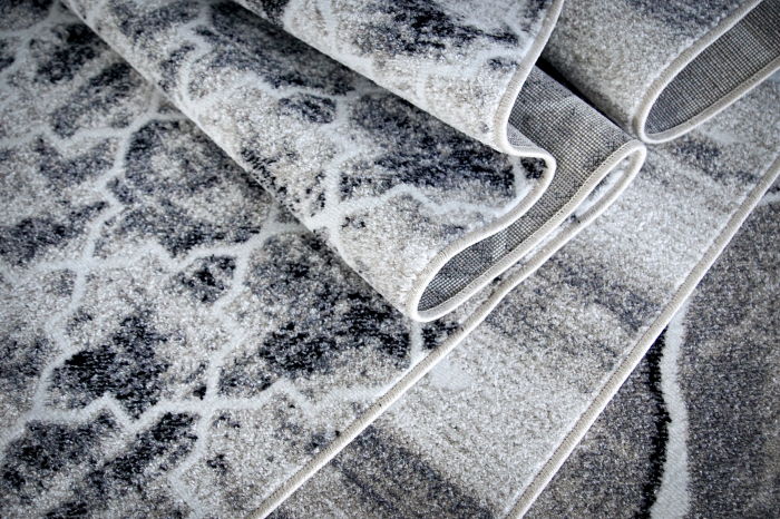 Covor Sufragerie/ Dormitor, Model Elma El009/106, Gri/Bej [3]