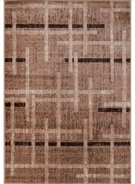 Covor Sufragerie/ Dormitor, Model Mira 24009/133, Dreptunghiular, Maro [2]