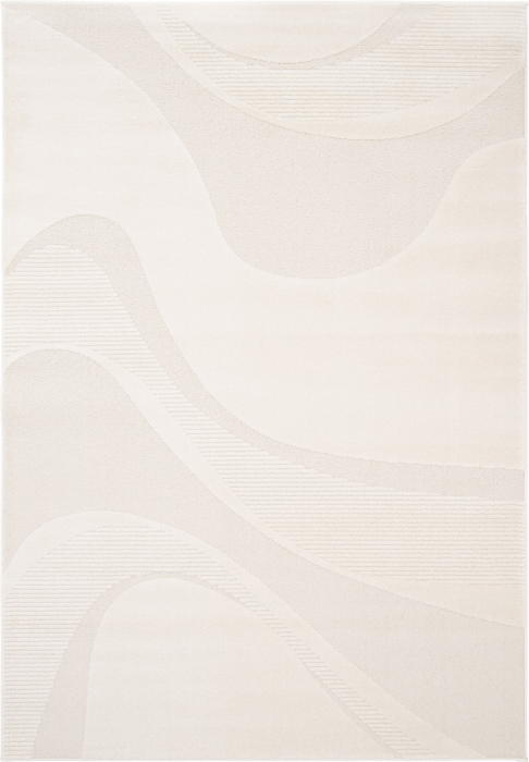 Covor Sufragerie/Dormitor, Model Bjorn 33606/661, Dreptunghiular, Crem [1]