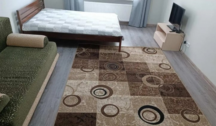 Covor Sufragerie, Model Daffi 13058, Crem / Maro [3]