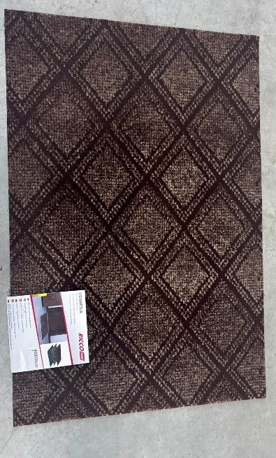 Covoras intrare Cauciucat, Model 888/103, Dimensiunea 40x60 cm, Maro [3]