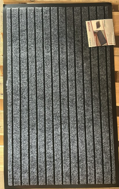 Covoras intrare, Model Grafit 481/004, Dimensiunea 45x75 cm, Gri [3]