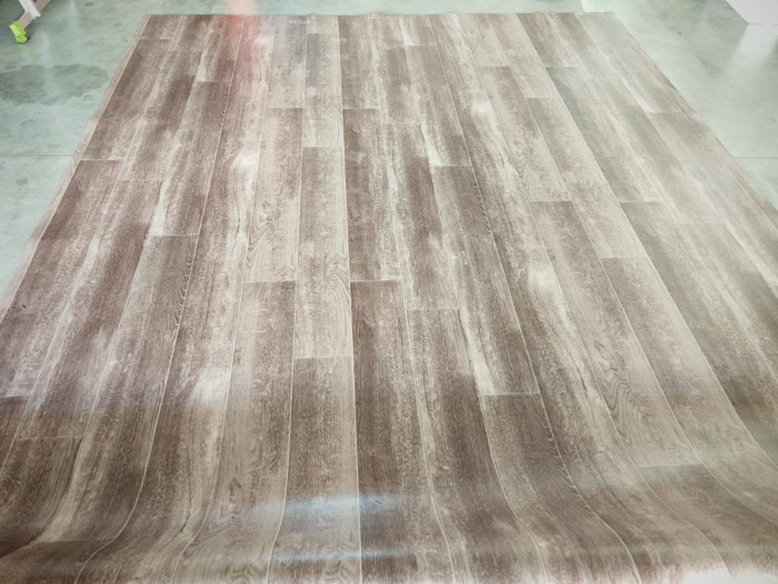 Covorul PVC linoleum Bern Oak 94-5, 1 m, 2 m, 3.5 m, Bej, Suport Pasla [4]