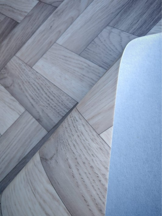 Covorul PVC linoleum Tree 95-2, 1 m, 1.5 m, 2 m, 2.5 m, 3 m, Crem/Bej Suport Pasla [4]