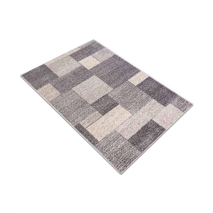 Daffi 13027/190, Covor Dreptunghiular, Gri [10]