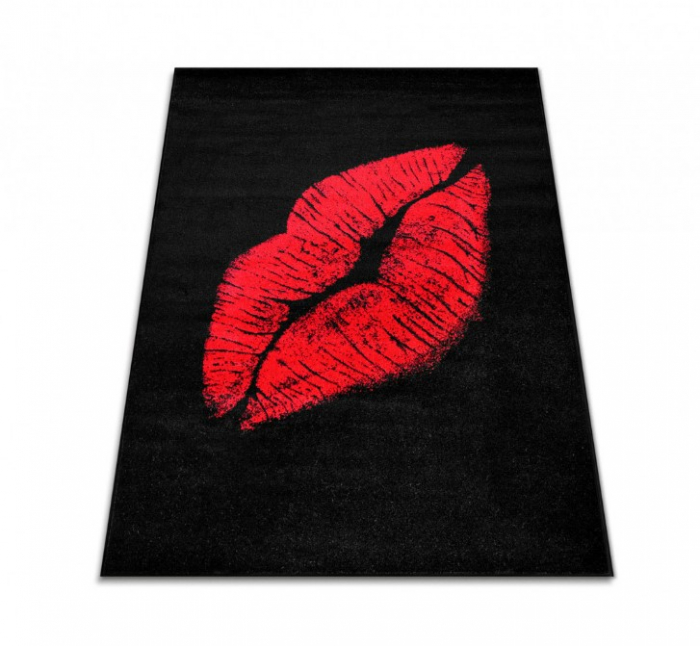 Model 11180/180, Covor Dreptunghiular 160x230 cm, Negru [4]