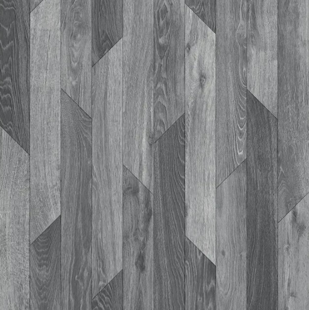 Linoleum Model Hungarian 990, Latime 200 cm, Gri [2]