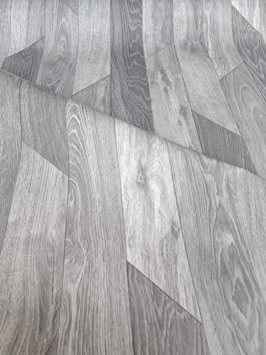 Linoleum Model Hungarian 990, Latime 200 cm, Gri [5]