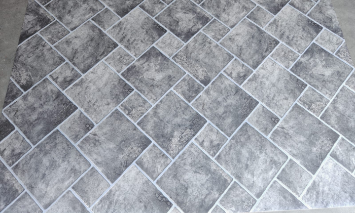 Linoleum Model Sand Stone 919, Latime 200 cm, Gri [7]