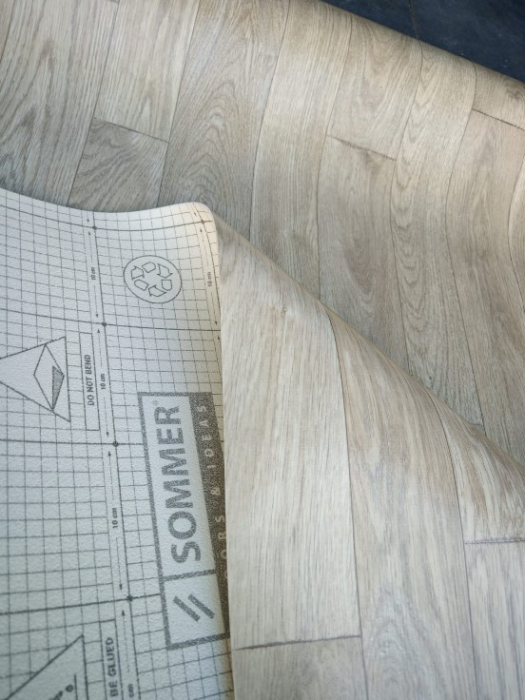 Linoleum START NANCY 1, Latime 2 m, Pret 39.99 Lei/mp, Gri/Crem [4]