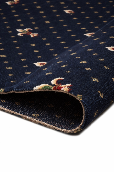 Mocheta cu Crini pentru Restaurant/ Pensiune sau Biserica, Albastru, Diverse Latimi, Super Pret !!! [3]