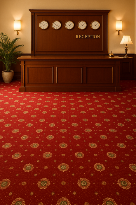 Mocheta Hotel/ Pensiune/ Biserica Model 583/210, Rosu Grena, [1]