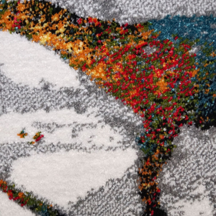 Covor Sufragerie, Model Abstract 11187/190, Gri [7]
