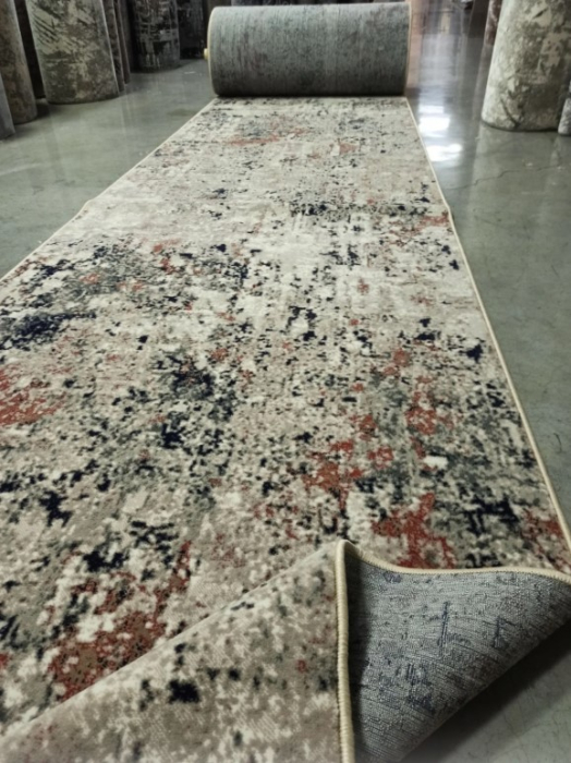 Model Anny 33016/106, Traversa Festonata, Latimea 145 cm, Maro/Bej [5]