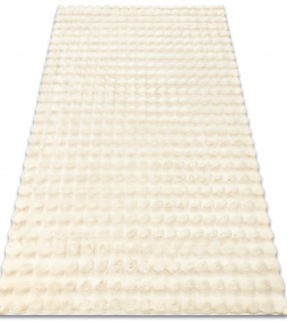 Model Blana Iepure Lop 050, Covor Living/Dormitor, Efect 3D, Crem [14]