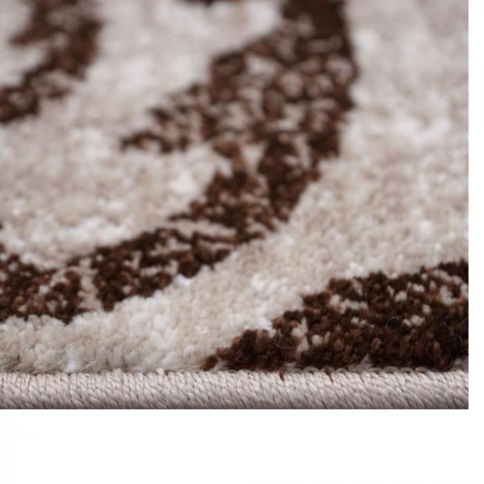 Model Cappuccino 16003, Covor Oval, Maro [3]