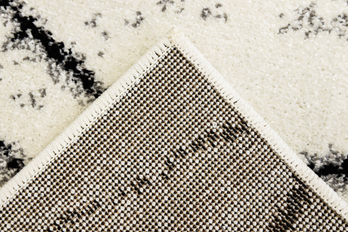 Covor Living/Dormitor Abstract, Model Cappuccino 16102/610, Gri [4]