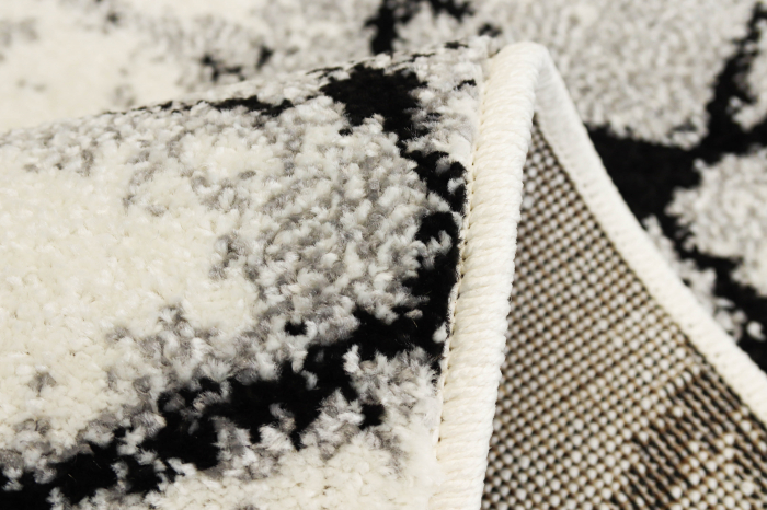 Covor Living/Dormitor Abstract, Model Cappuccino 16102/610, Gri [3]