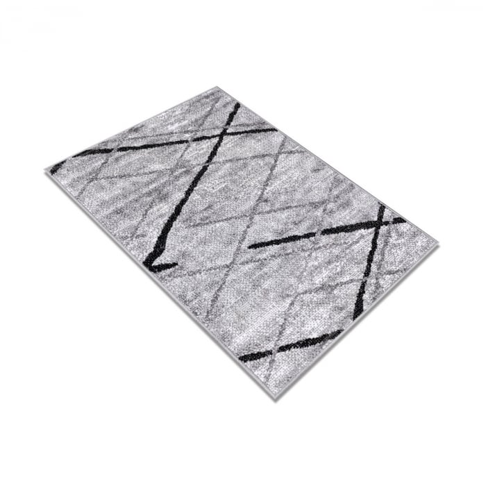 Covor Living/Dormitor, Model16430-168, Dreptunghiular, Gri [4]