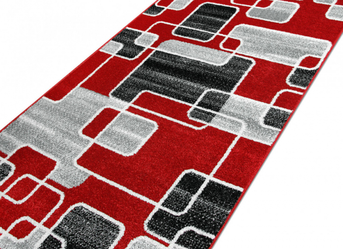 Traversa Festonata, Model Cappuccino16402/509, Rosu [2]