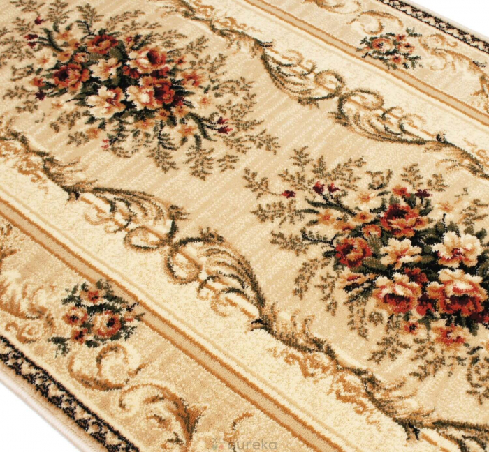 Traversa Hol, Model Clasic 535/106, Festonata, Latime 150 cm, Crem Bej [2]