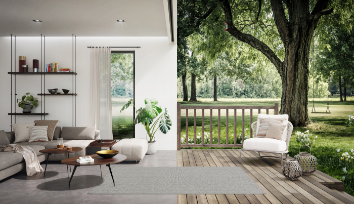 Model Essenza 48637-320, Covor Belgian Interior/Exterior, Gri [2]