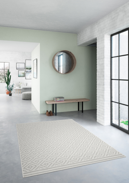 Model Essenza 48357-367, Covor Belgian Interior/Exterior, Gri [7]