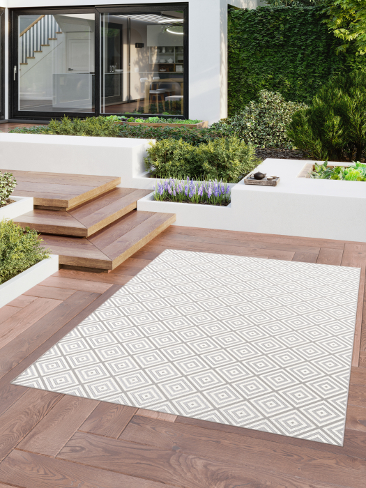Model Essenza 48607-637, Covor Belgian Interior/Exterior, Gri [7]