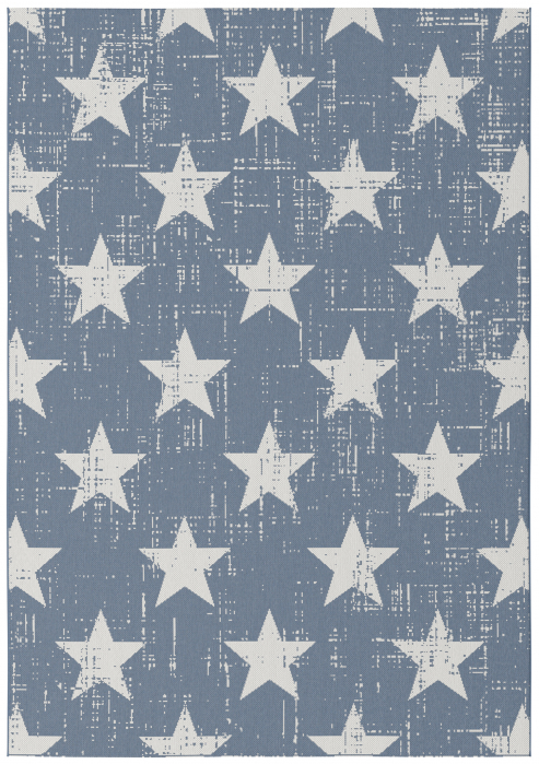 Model Essenza 48648-591, Covor Belgian Interior/Exterior, Blue [6]