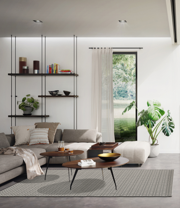 Model Essenza 48603-690, Covor Belgian Interior/Exterior, Negru [2]