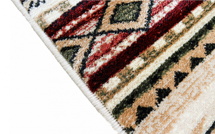 Covor Traditional Sufragerie, Model 15080/120, Bej/Maro [13]