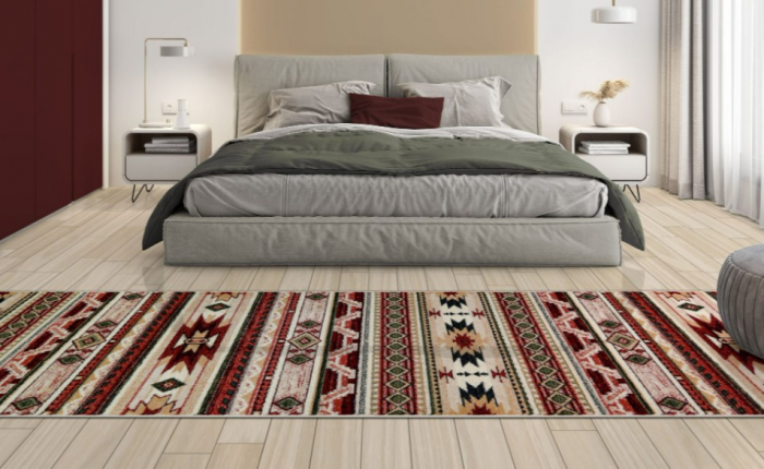 Covor Traditional Sufragerie, Model 15080/120, Bej/Maro [15]