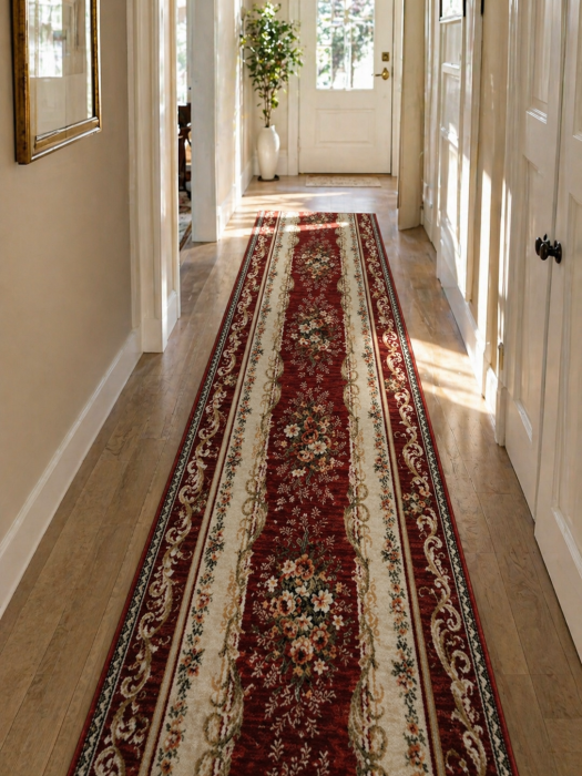 Model Lotos 535/210, Traversa festonata, Latime 90 cm, Rosu [6]