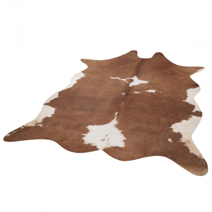 Covor din Piele, Model Malmo P0142-086, Model Belgian, Maro, Dimensiunea 155x190 cm [4]